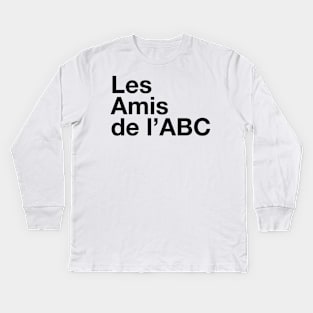 Les Amis de l'ABC letters Kids Long Sleeve T-Shirt